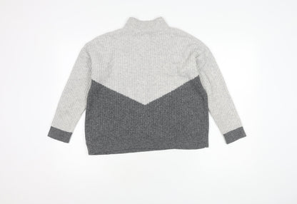 Womens UK Size S Marks and Spencer Grey Pullover Jumper