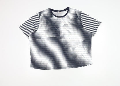 Womens UK Size XXL Anne De Lancay Blue  T-Shirt