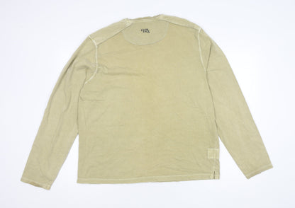 Mens UK Size L FatFace Beige  T-Shirt