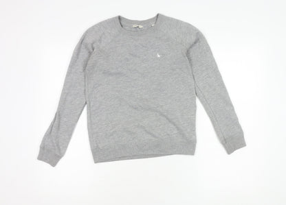 Womens UK Size 6 Jack Wills Grey Pullover Sweatshirt