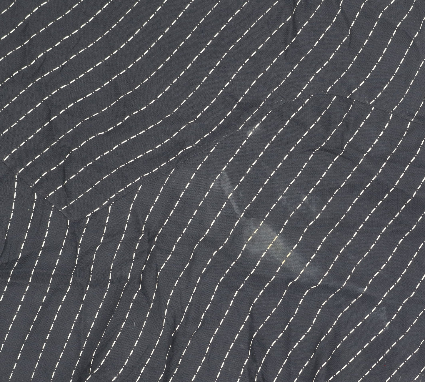 Marks and Spencer Women Black Striped Knee Length Skirt