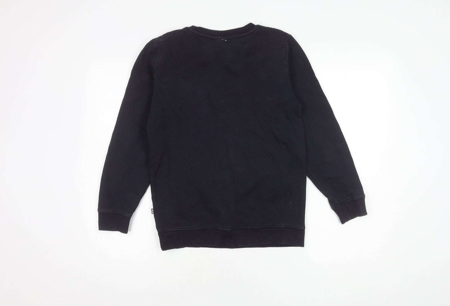 Napapijri Boys Black Logo Sweatshirt - Size 12
