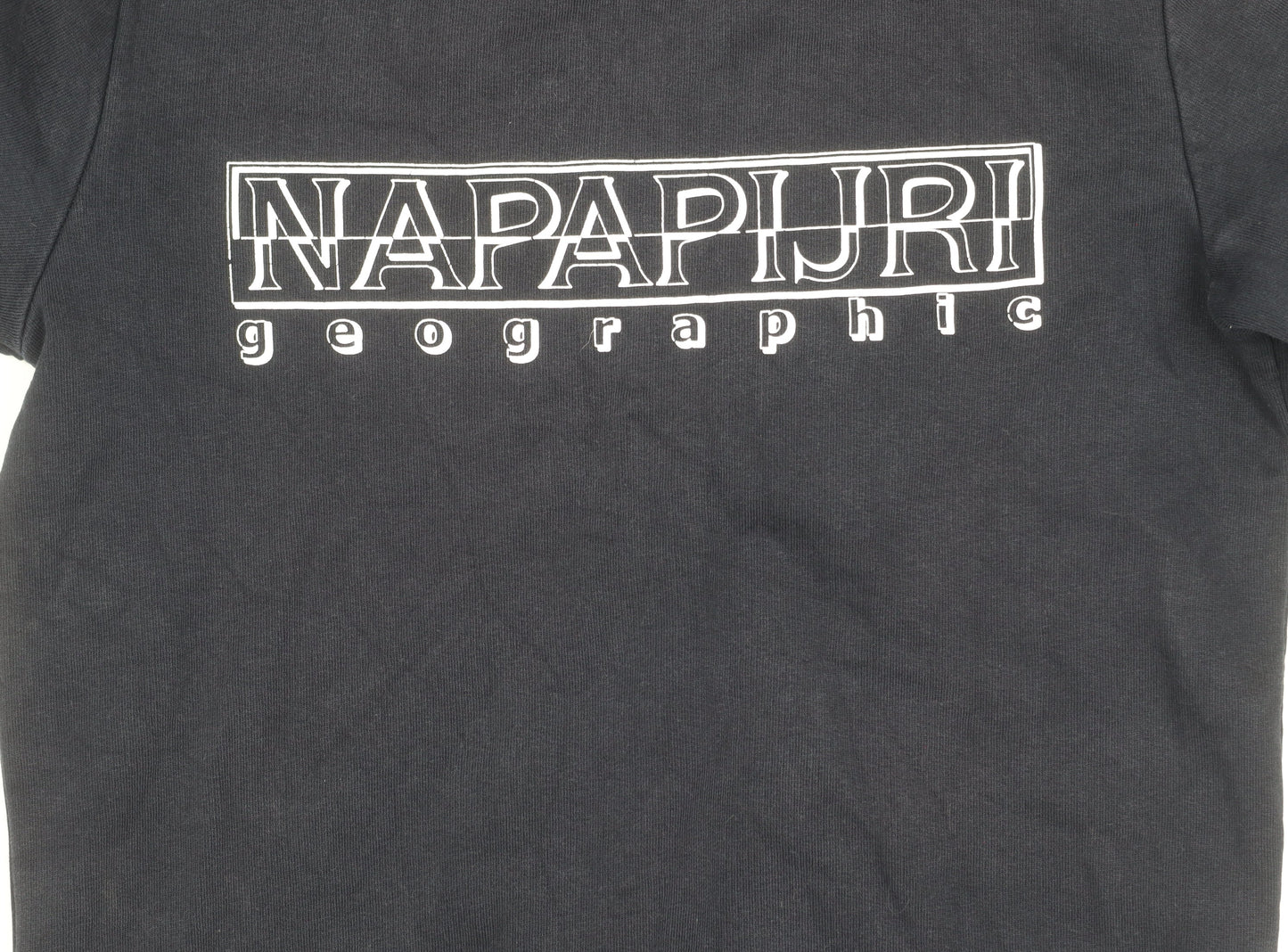 Napapijri Boys Black Logo Sweatshirt - Size 12