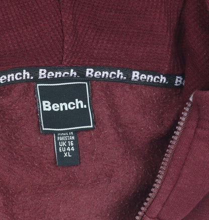 Mens UK Size XL Bench Red Basic Jacket