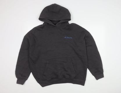 Unisex Adults UK Size 4 Plus Couture Black Pullover Hoodie