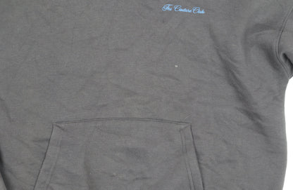 Unisex Adults UK Size 4 Plus Couture Black Pullover Hoodie