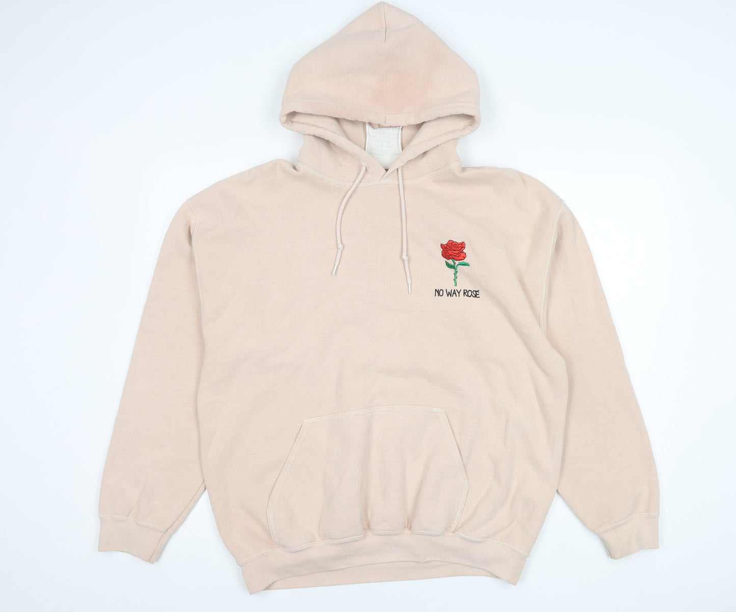 Topshop Women's Beige Pullover Hoodie S