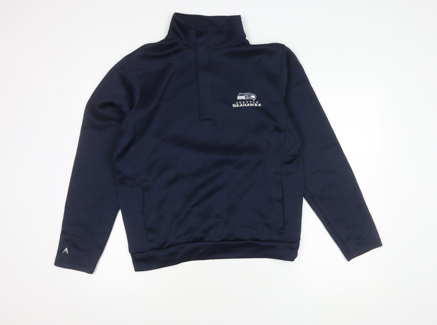 Antigua Men's Blue Pullover Sweatshirt M