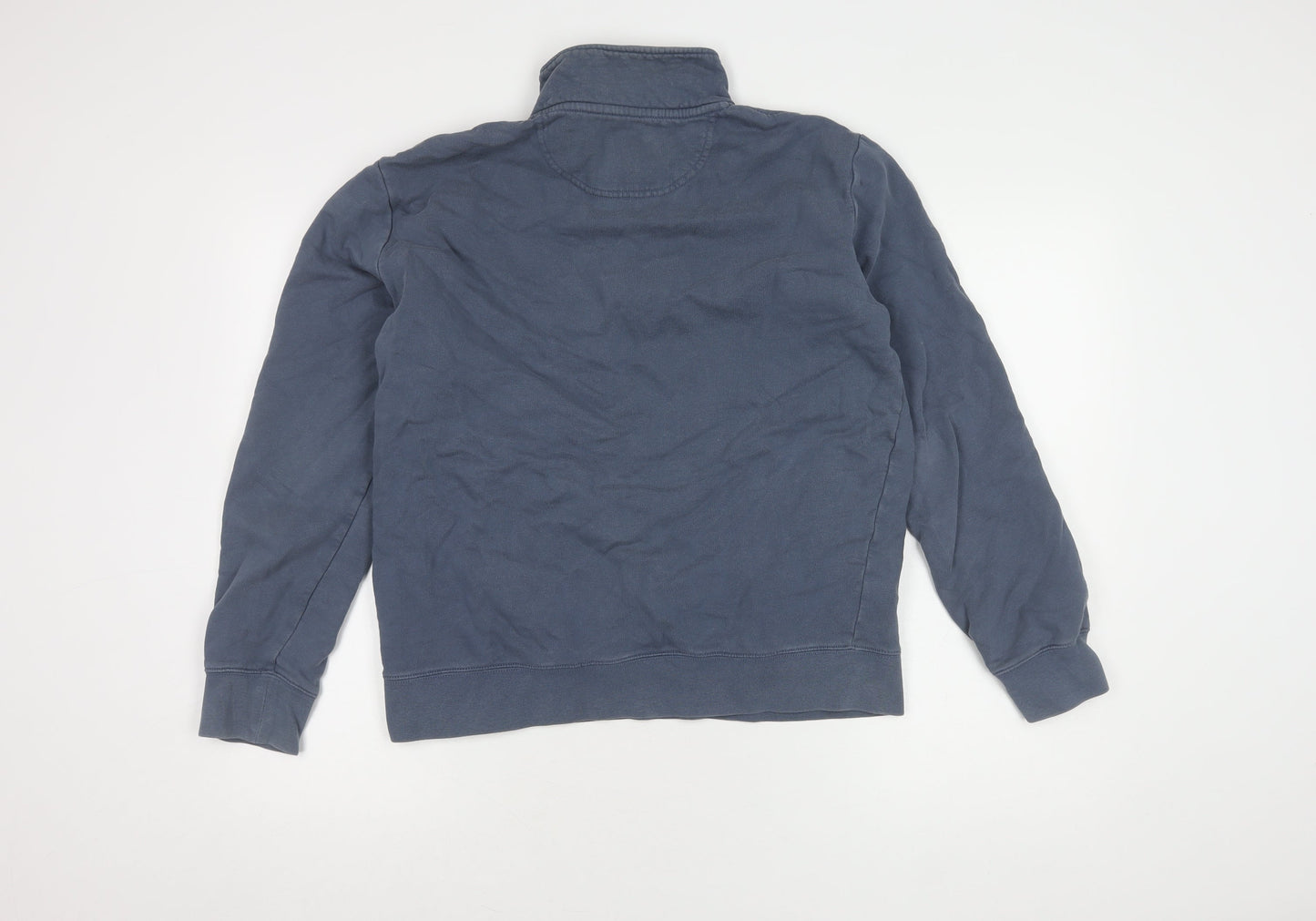 Mens UK Size M Marks and Spencer Blue Pullover Sweatshirt