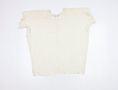 Womens UK Size S French Connection Ivory  Blouse