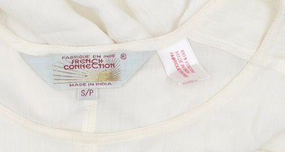 Womens UK Size S French Connection Ivory  Blouse