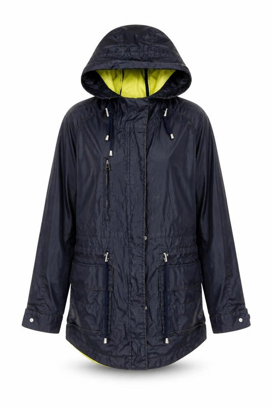 Womens UK Size 12 NEXT Black Parka Coat