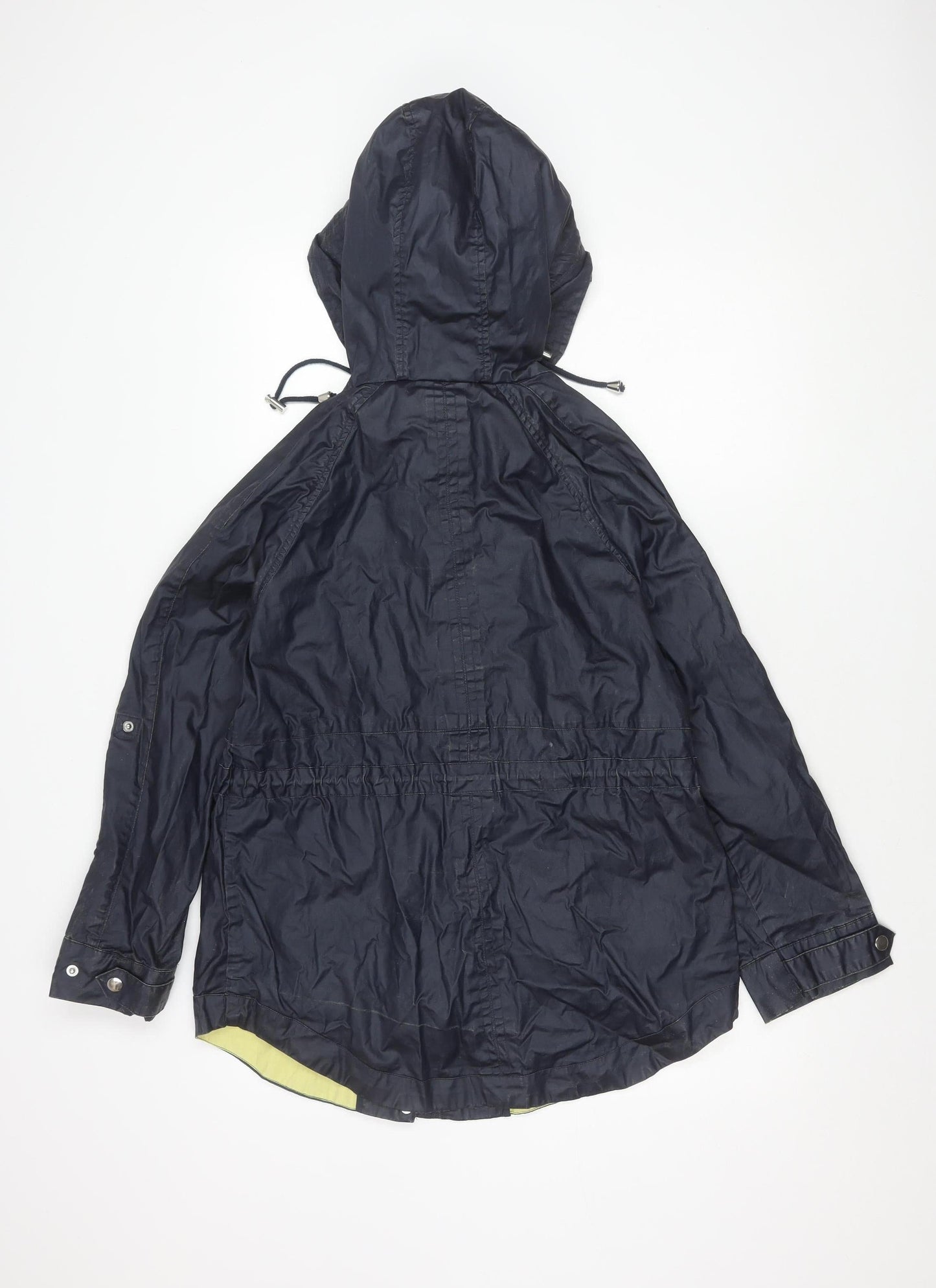 Womens UK Size 12 NEXT Black Parka Coat