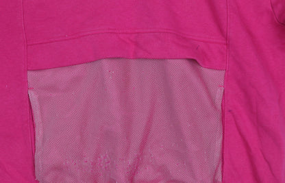 Nike Women's Pink Pullover Hoodie, Size S, Activewear