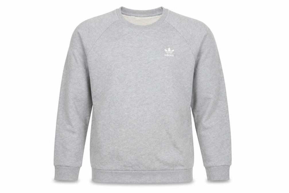 Mens UK Size M adidas Grey Pullover Sweatshirt