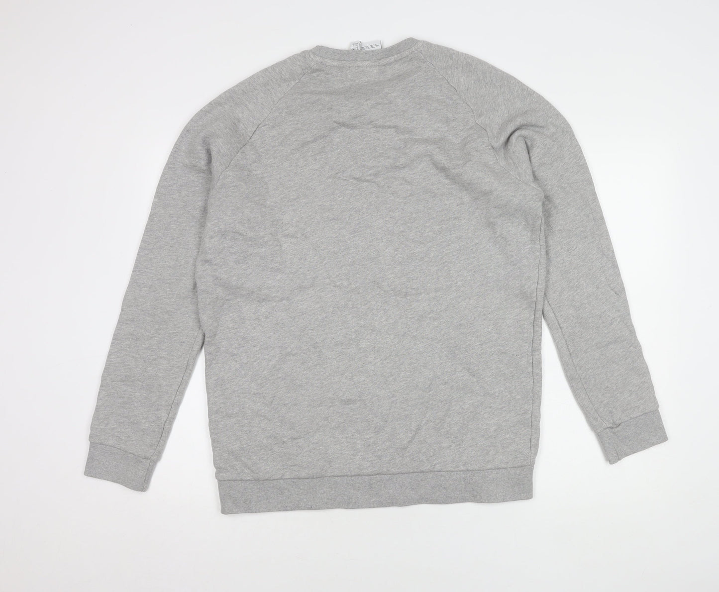 Mens UK Size M adidas Grey Pullover Sweatshirt