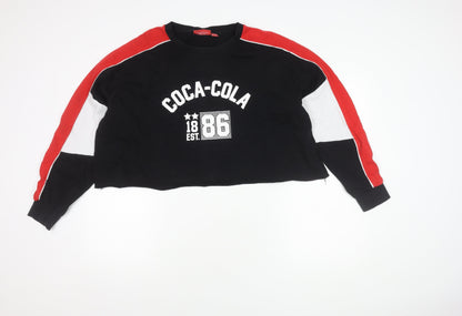 Primark Women's Black XL Logo Sweatshirt