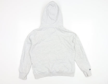 Superdry Women's Grey Pullover Hoodie UK Size 12