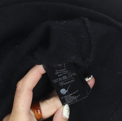 Monki Women's Black Pullover Sweatshirt Size S