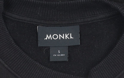 Monki Women's Black Pullover Sweatshirt Size S