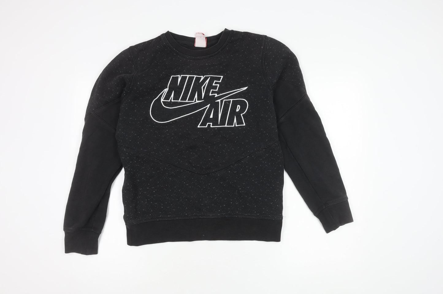 Unisex Adults UK Size S Nike Black Pullover Sweatshirt