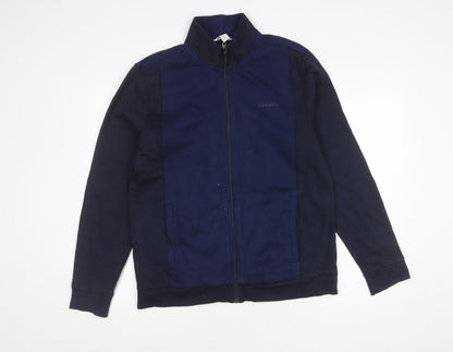 Mens UK Size L Calvin Klein Blue Basic Jacket