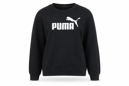 Unisex Adults UK Size M PUMA Black Pullover Sweatshirt