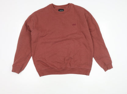 Grimelange Men's Brown XL Pullover Sweatshirt