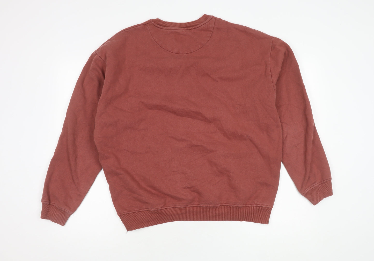 Grimelange Men's Brown XL Pullover Sweatshirt