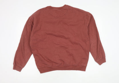 Grimelange Men's Brown XL Pullover Sweatshirt