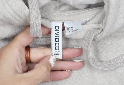 H&M Beige Unisex NASA Hoodie M Pullover