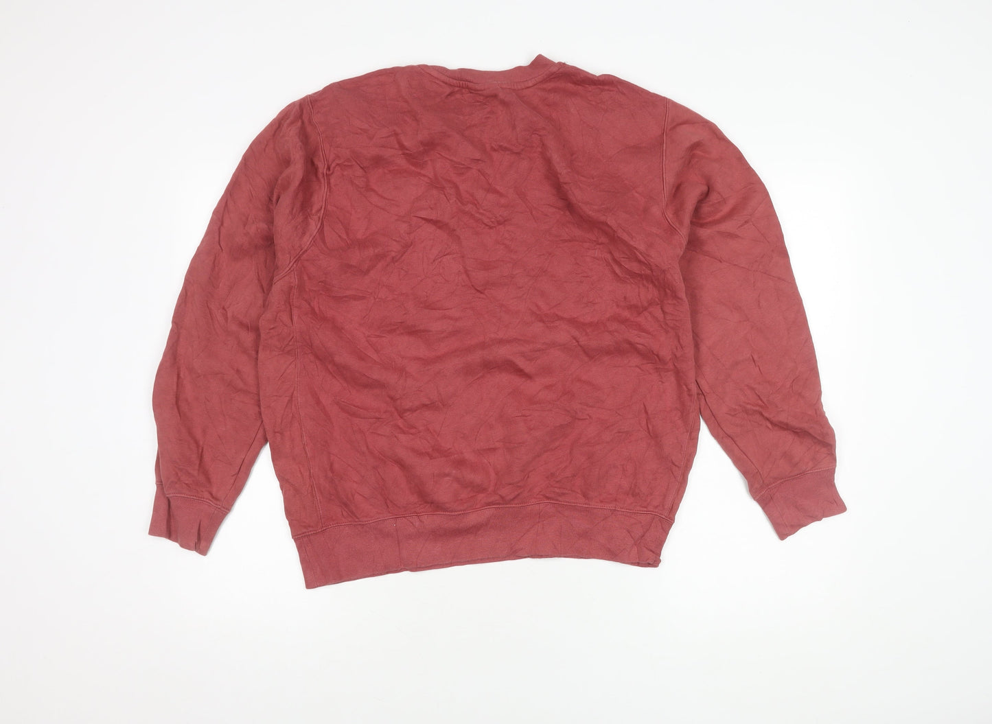 Mens UK Size M Nike Red Pullover Sweatshirt