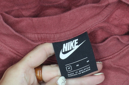 Mens UK Size M Nike Red Pullover Sweatshirt