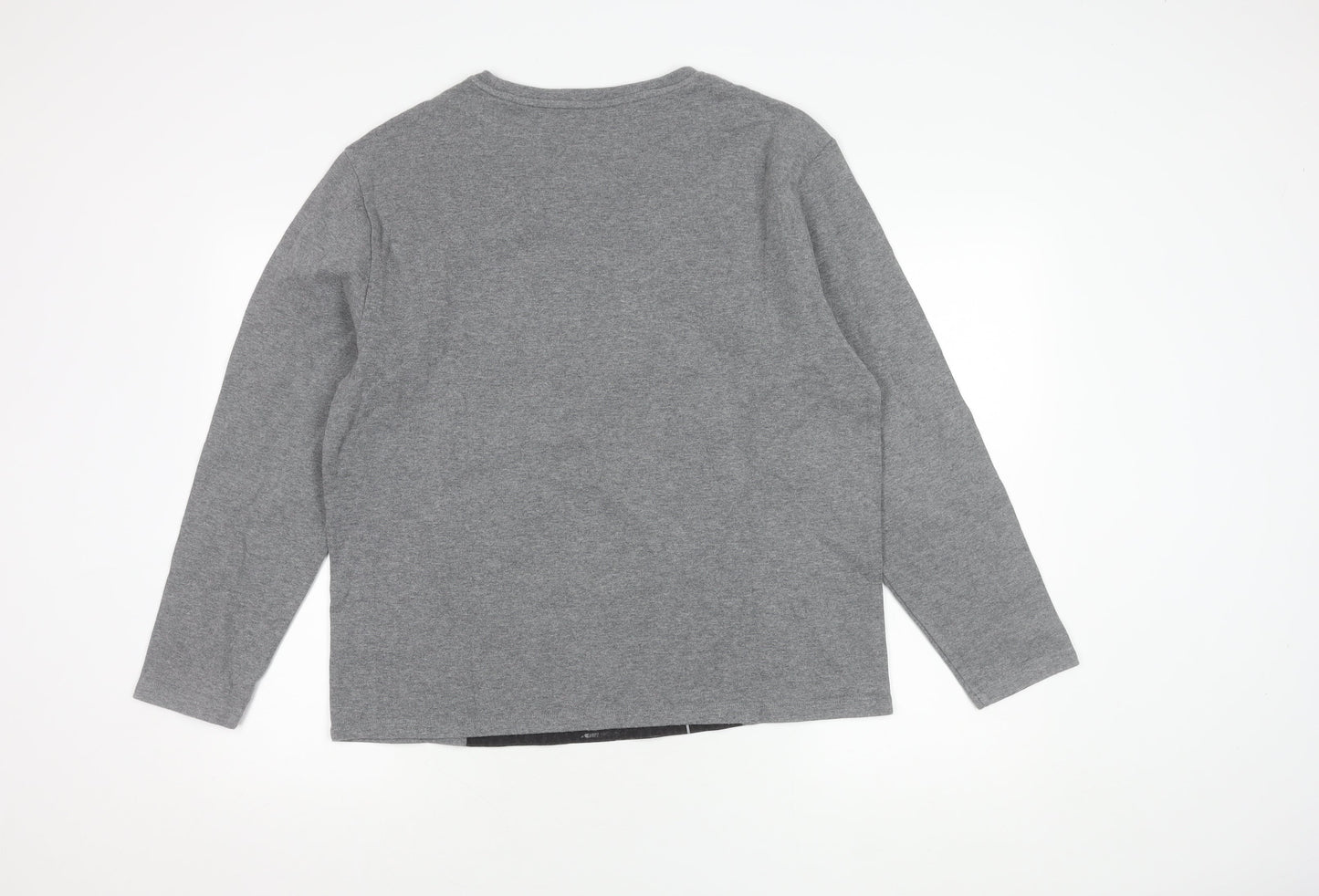 Mens UK Size XL Calvin Klein Jeans Grey Pullover Sweatshirt