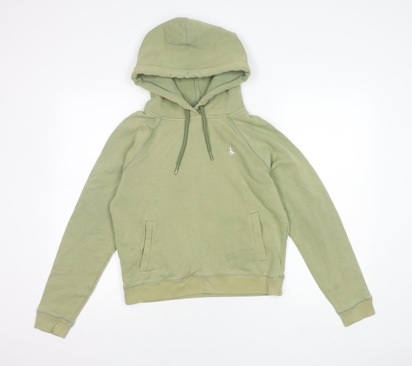 Womens UK Size 10 Jack Wills Green Pullover Hoodie