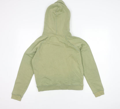 Womens UK Size 10 Jack Wills Green Pullover Hoodie