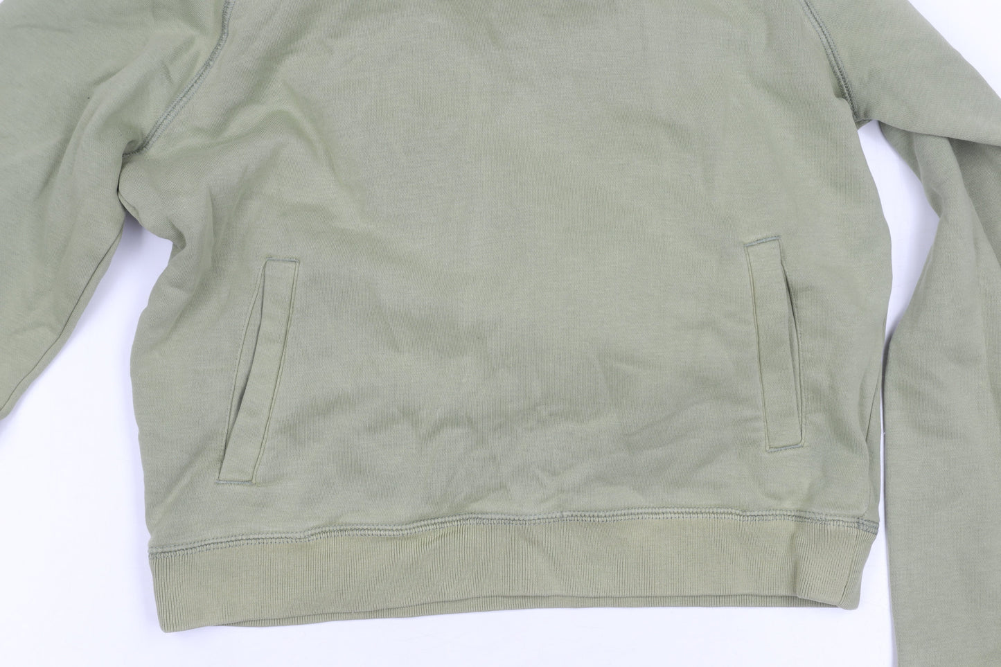 Womens UK Size 10 Jack Wills Green Pullover Hoodie