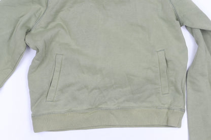 Womens UK Size 10 Jack Wills Green Pullover Hoodie