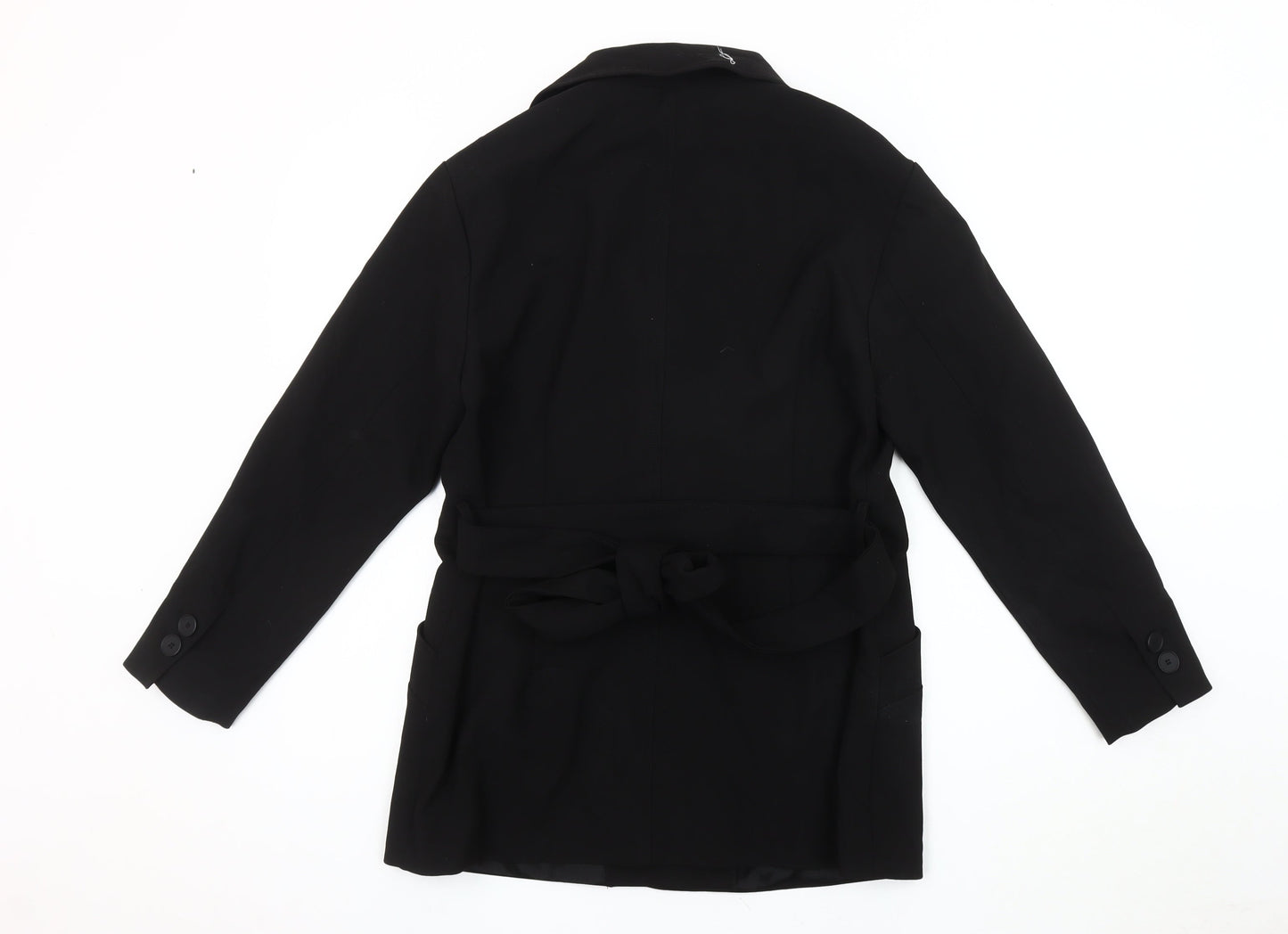 Zara Women's Black XS Double-Breasted Blazer