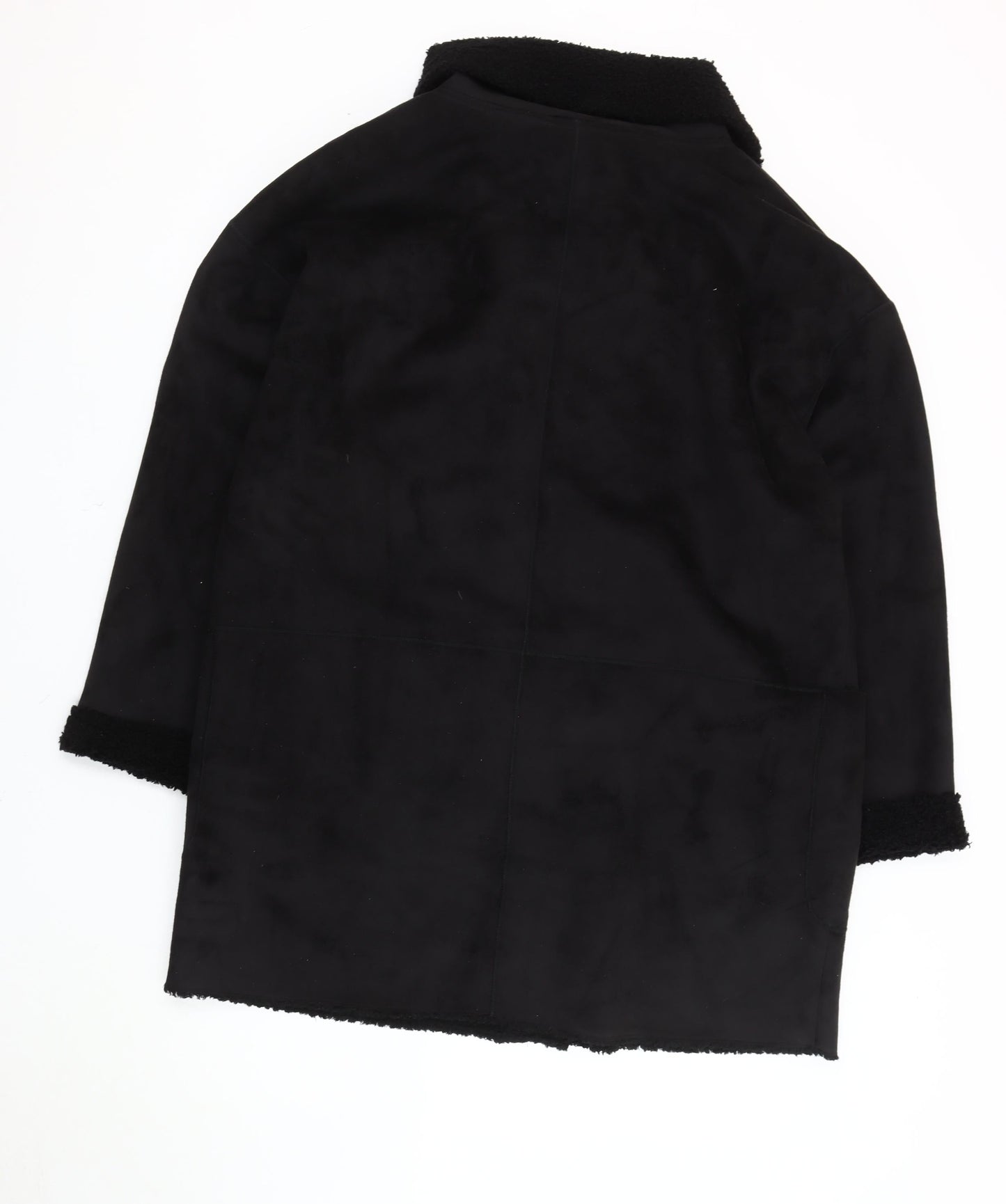 Womens UK Size XL Centigrade Black Basic Coat