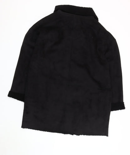 Womens UK Size XL Centigrade Black Basic Coat