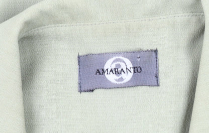 Womens UK Size 16 AMARANTO Regular Green Blazer