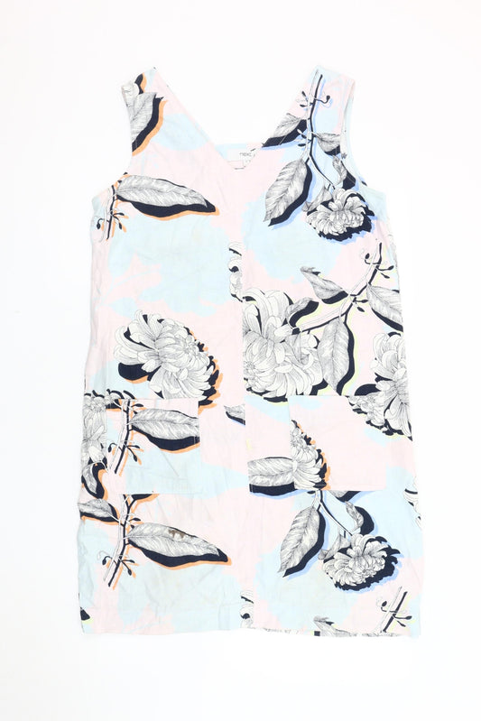 Next Women's Multicolour Floral Dress Size 12