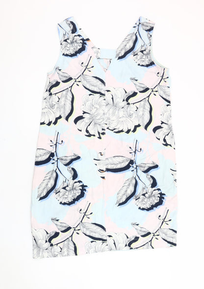 Next Women's Multicolour Floral Dress Size 12
