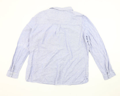 Womens UK Size 18 Dorothy Perkins Blue  Button-Up