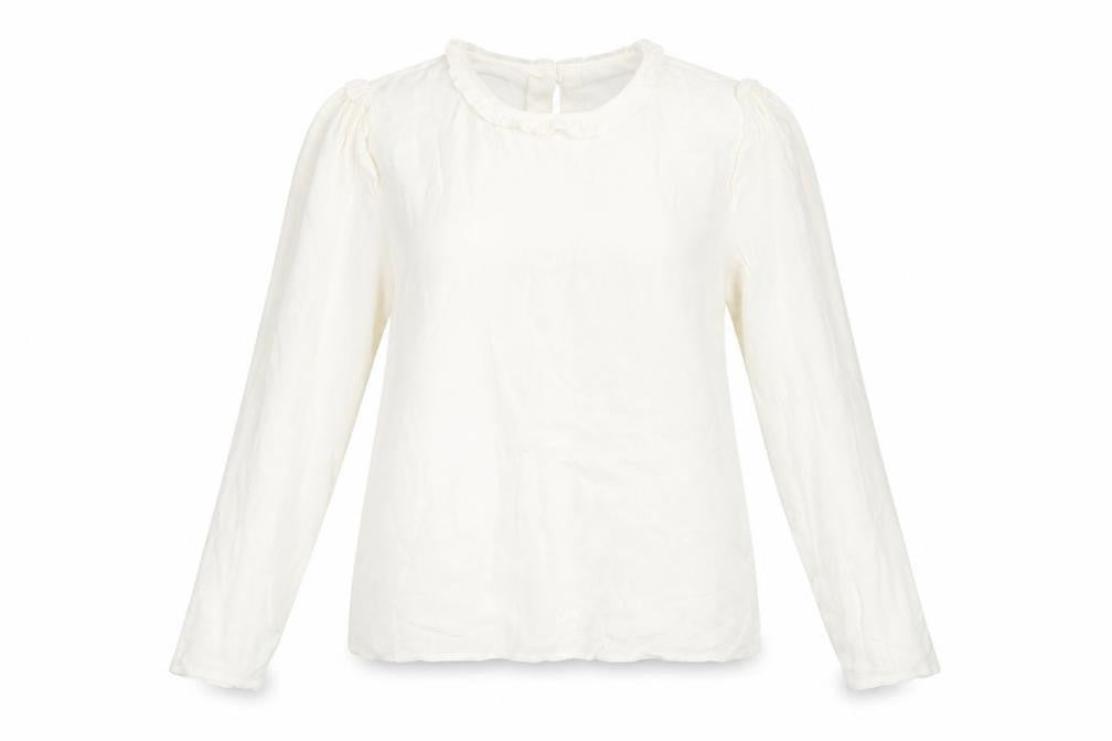 Womens UK Size M United Colors of Benetton White  Blouse