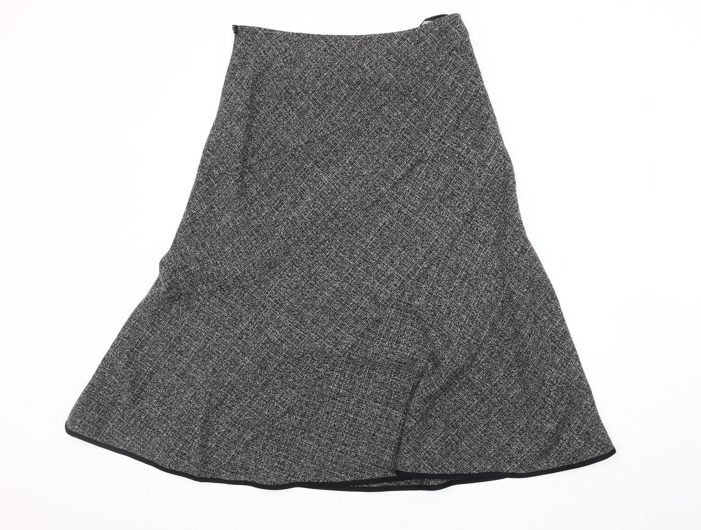 Per Una Women's Grey Skirt, Size 12, Tweed Style
