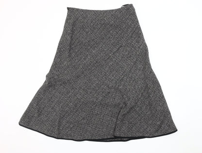 Per Una Women's Grey Skirt, Size 12, Tweed Style