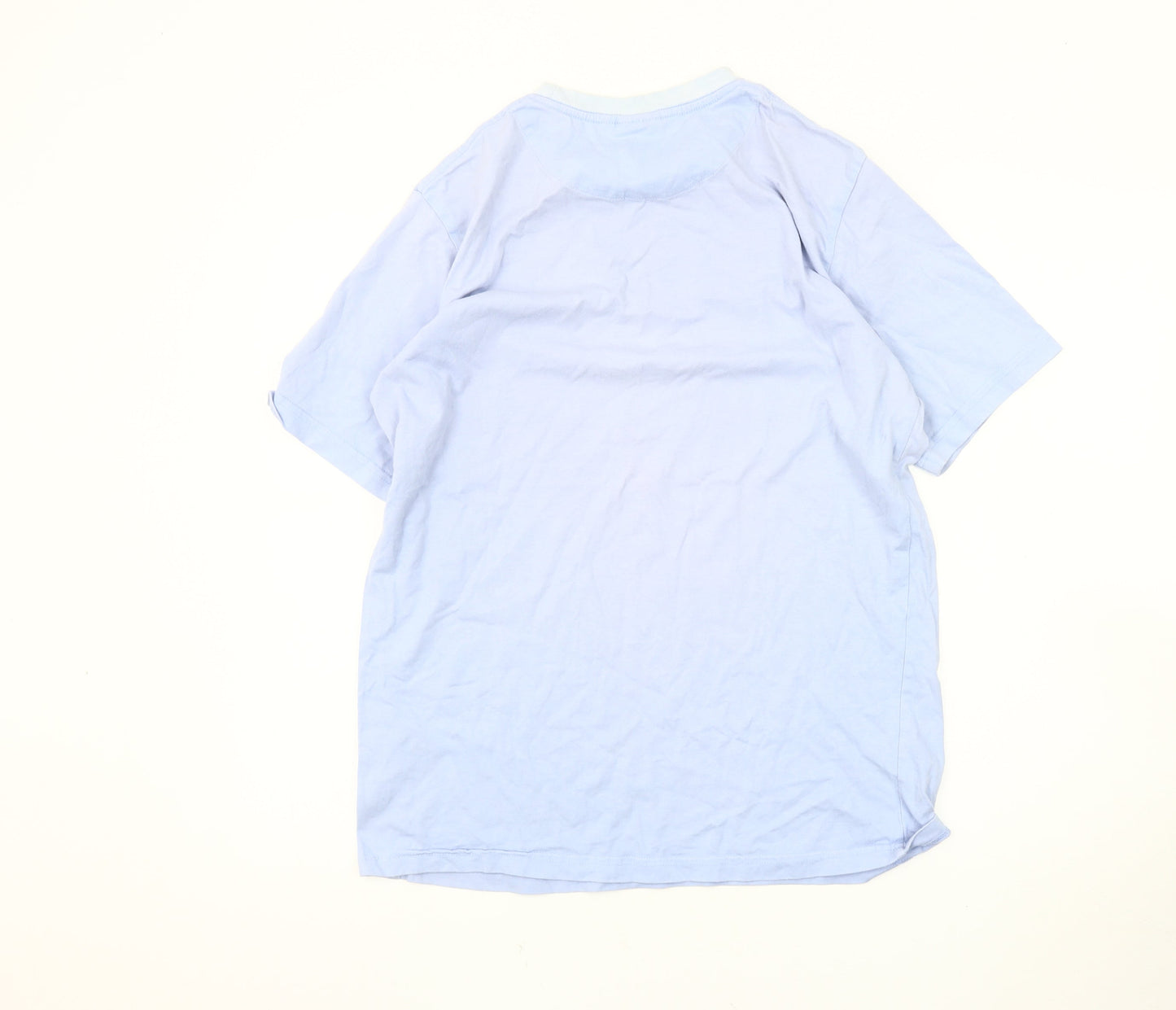 Fresh Ego Kid Men's Blue Large Crew Neck T-Shirt