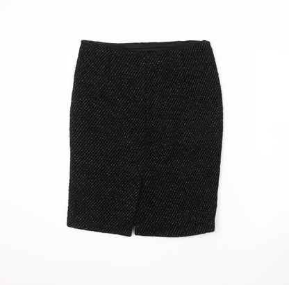 Marks and Spencer Women's Black Pencil Skirt Size 12